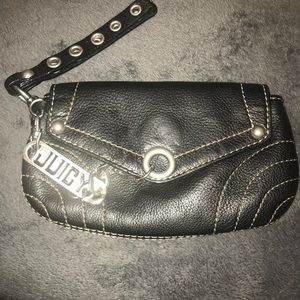 Juicy Couture Leather Wristlet